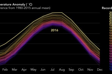 2016 warmest year on record globally, NASA and NOAA data show